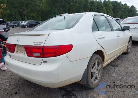2005 Honda Accord Hybrid Ima из США, поврежденный, VIN JHMCN36465C016248